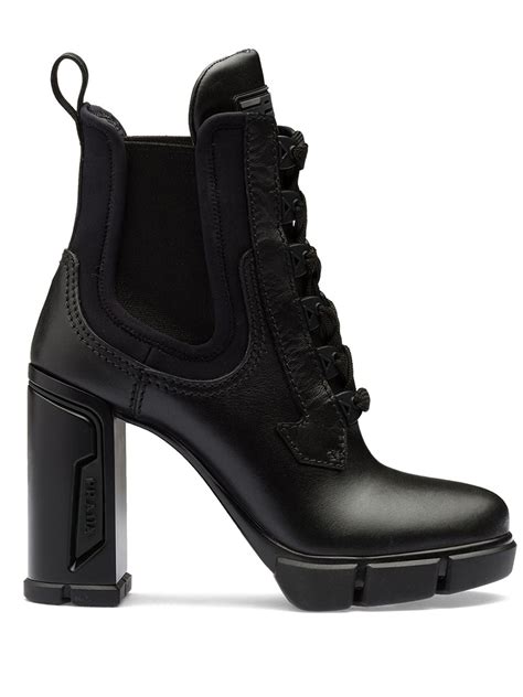 prada boots reviews|prada chunky heel ankle boots.